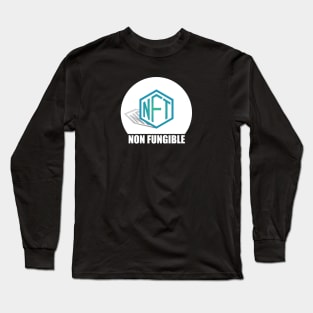 NFT Non Fungible Token Crypto Blockchain Collector Long Sleeve T-Shirt